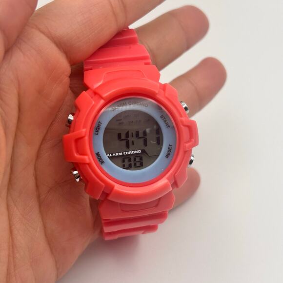 Xhilaration Pink Women’s Digital Watch – Stainless Steel 35mm – NWT - Picture 4 of 8